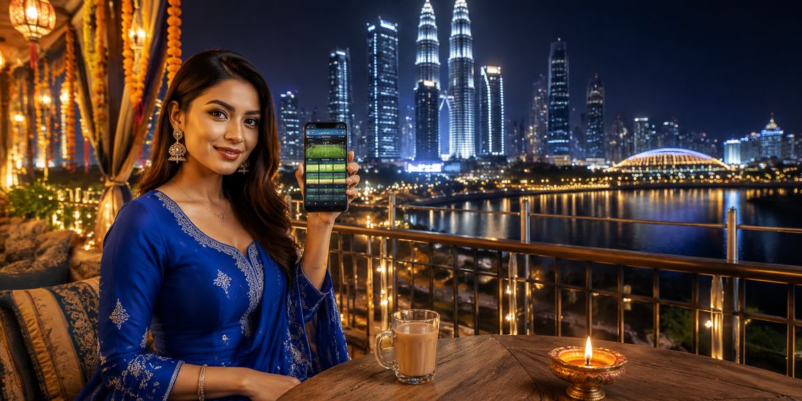 Pengguna Malaysia mengakses kasino mudah alih bakso108 melalui telefon pintar